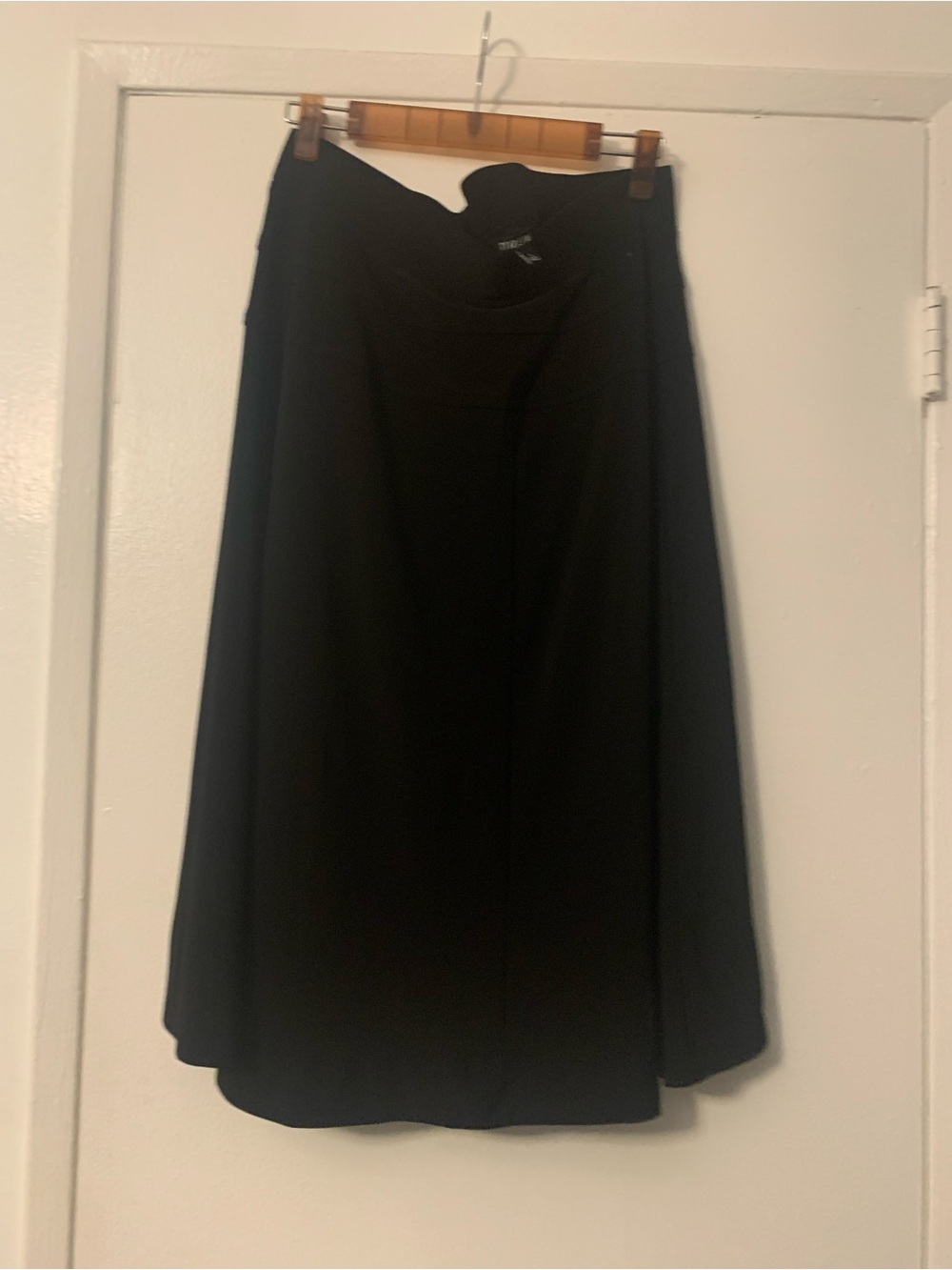 Classic Black Women's A-Line Skirt